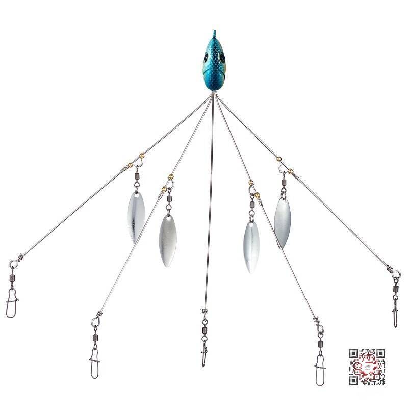 Best Fishing Umbrella Rig Lure 5 Arms Sea Fishing