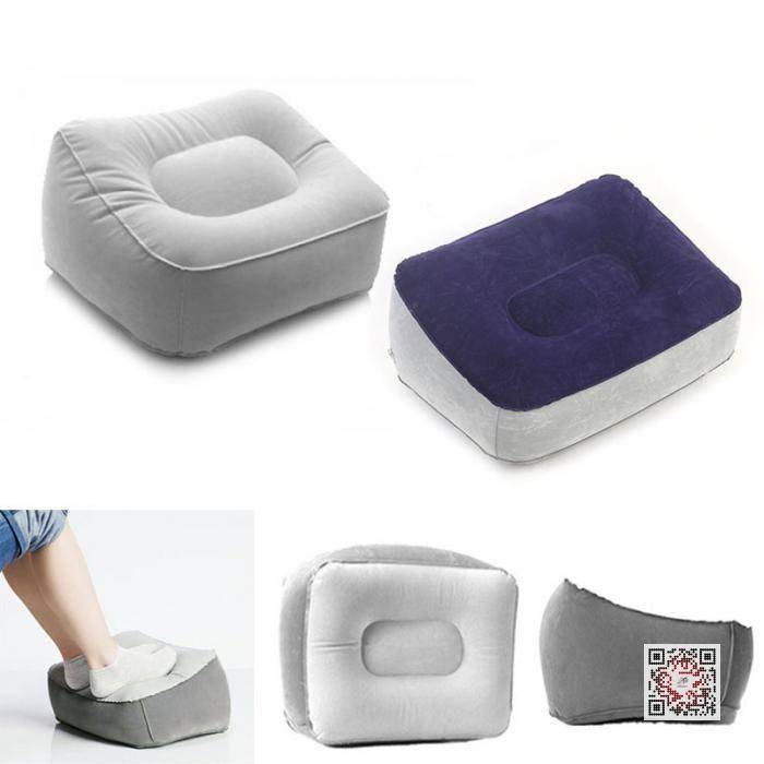 Portable Inflatable Foot Rest Pillow Cushion PVC Air Travel Office Home Leg Up Footrest Pillow Best Sale Deals Home Garden Furniture Inflatable Outdoor Best Travel Foot Rest Pillow Cushion Inflatable 37x28x1.8cm home and garden store Inflatable Outdoor Kdbazar- Legging Plus Size Handbags Clothing Store Kids Bazar