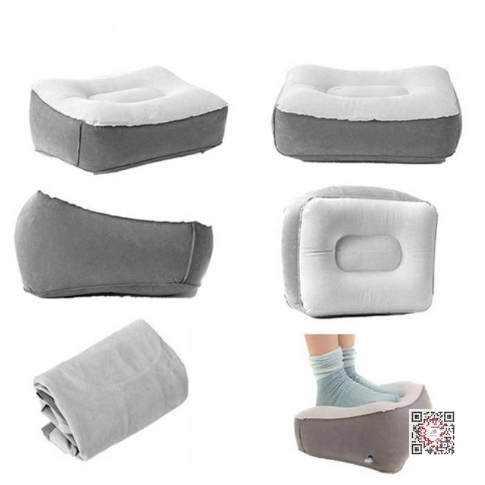 Portable Inflatable Foot Rest Pillow Cushion PVC Air Travel Office Home Leg Up Footrest Pillow Best Sale Deals Home Garden Furniture Inflatable Outdoor Inflatable Travel Foot Rest Pillow Cushion | Footrest Pillow Home Garden Furniture Inflatable Outdoor Kdbazar- Legging Plus Size Handbags Clothing Store Kids Bazar