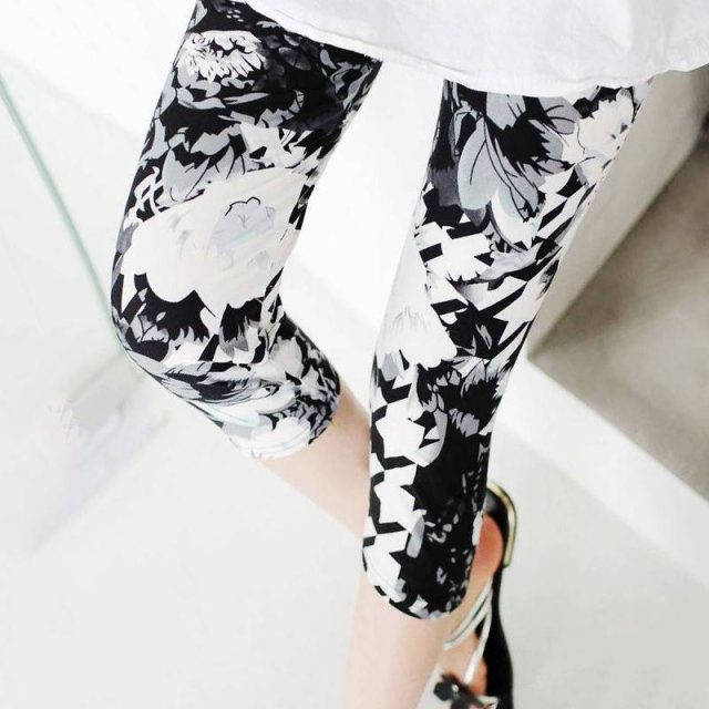 Workout Leggings Mujer Print Capris Women Push Up High Waist Pants Sportswear Short Trousers Black Fitness Legging Fashion Style Women Outfits Leggings Pants & Leggings Push Up Leggings Sport Clothing Sets Women Clothing Fashion Women Sport Clothing Workout Leggings Kdbazar Fashion Online Shopping