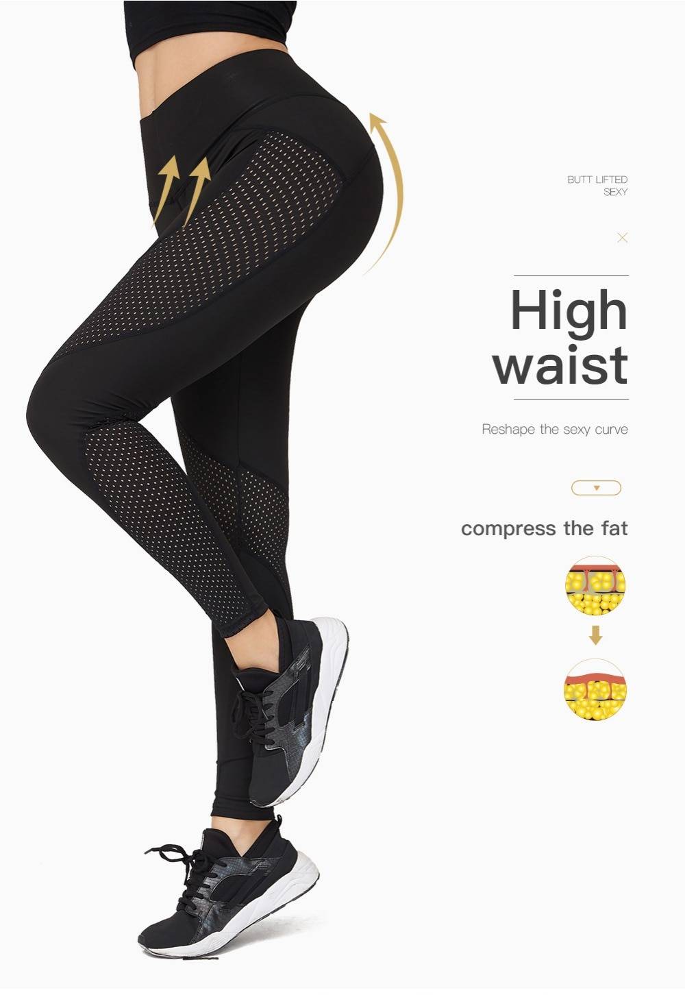 Women's Breathable Mesh Leggings Mesh Leggings