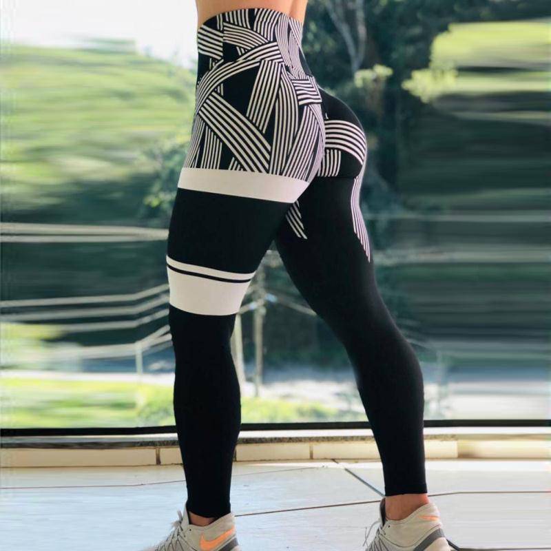 Women's Printed High Waist Sports Leggings Women's Printed Leggings Best & High Waist Sports