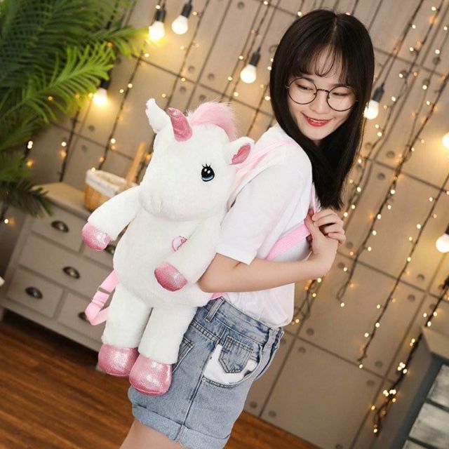 Kawaii unicorn plush backpack backpacks kids & baby's bags kdbazar fashion online shopping