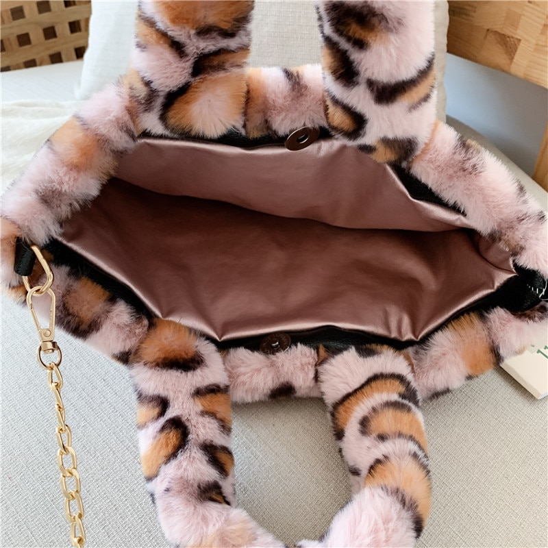 Women's Wild One Plush Tote Bag Women's Wild One Plush Tote Bag