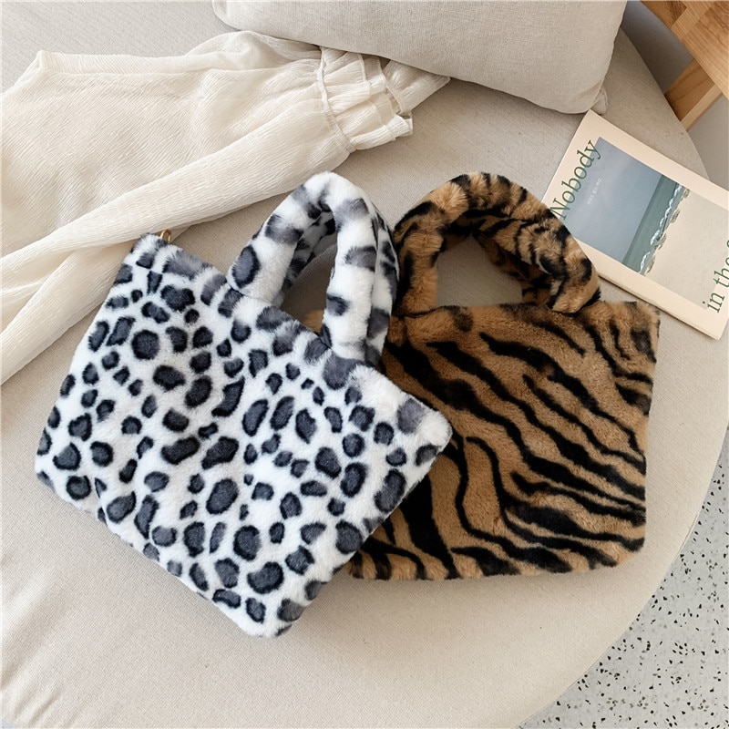 Women's Wild One Plush Tote Bag Women's Wild One Plush Tote Bag