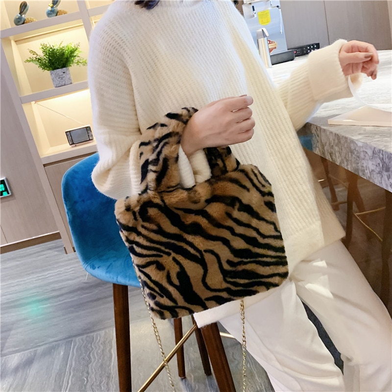 Women's Wild One Plush Tote Bag Women's Wild One Plush Tote Bag
