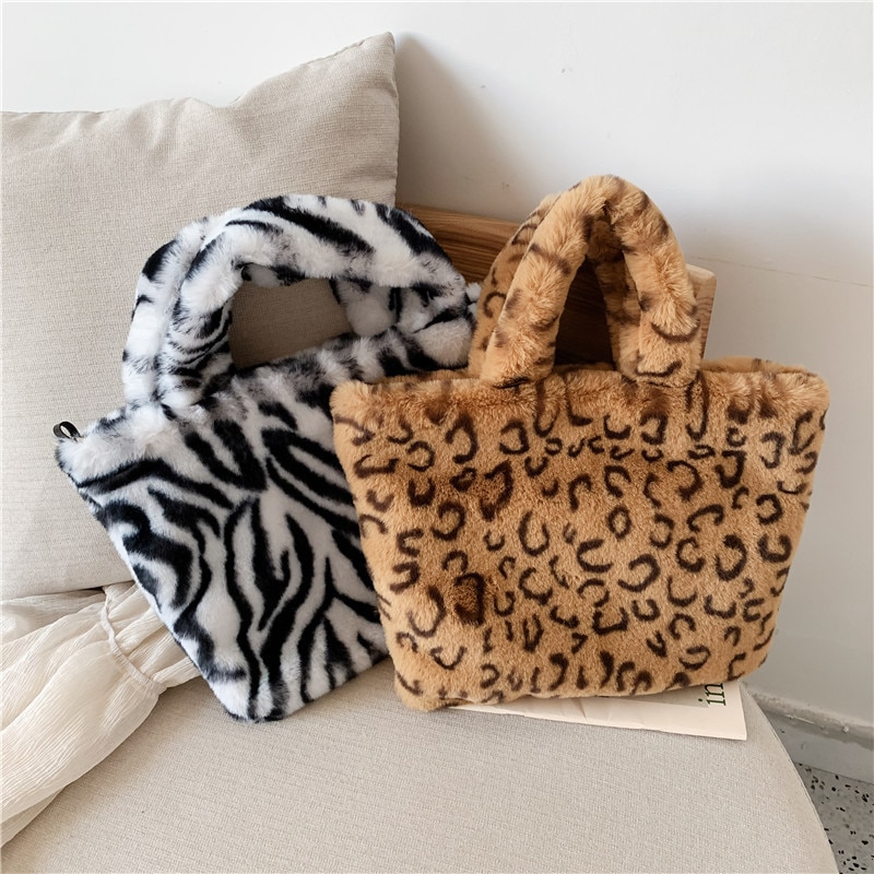 Women's Wild One Plush Tote Bag Women's Wild One Plush Tote Bag