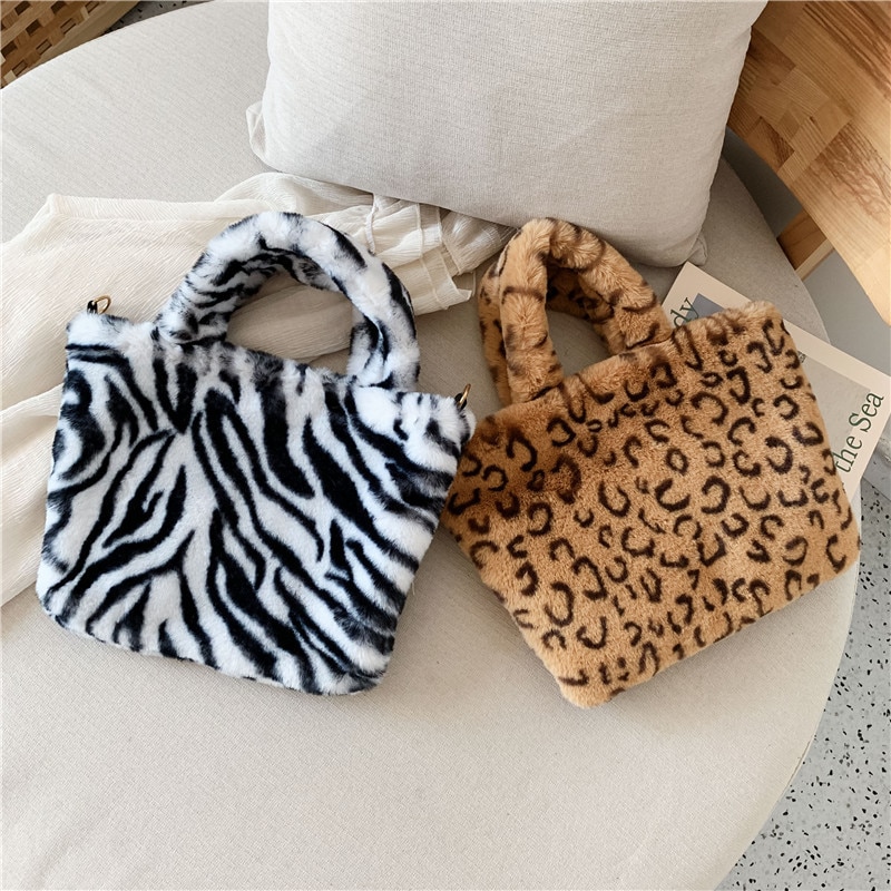 Women's Wild One Plush Tote Bag Women's Wild One Plush Tote Bag