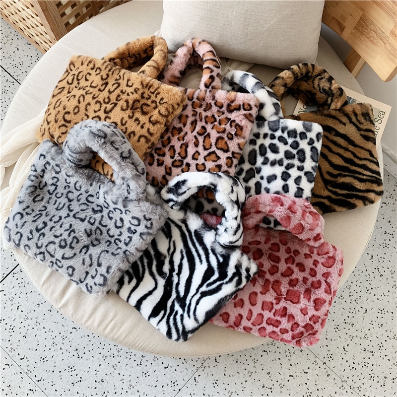 Womens Wild One Plush Tote Bag Womens Wild One Plush Tote Bag