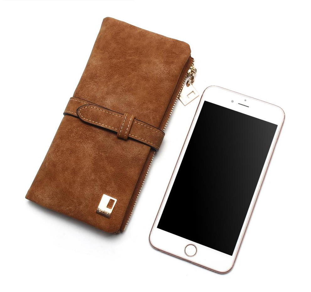 Women's Nubuck Leather Wallet Women's Nubuck Leather Wallet