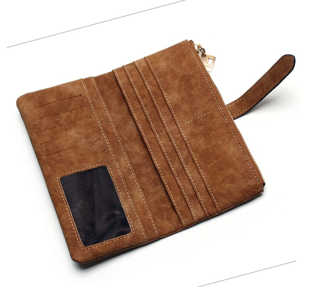 Women's Nubuck Leather Wallet Women's Nubuck Leather Wallet