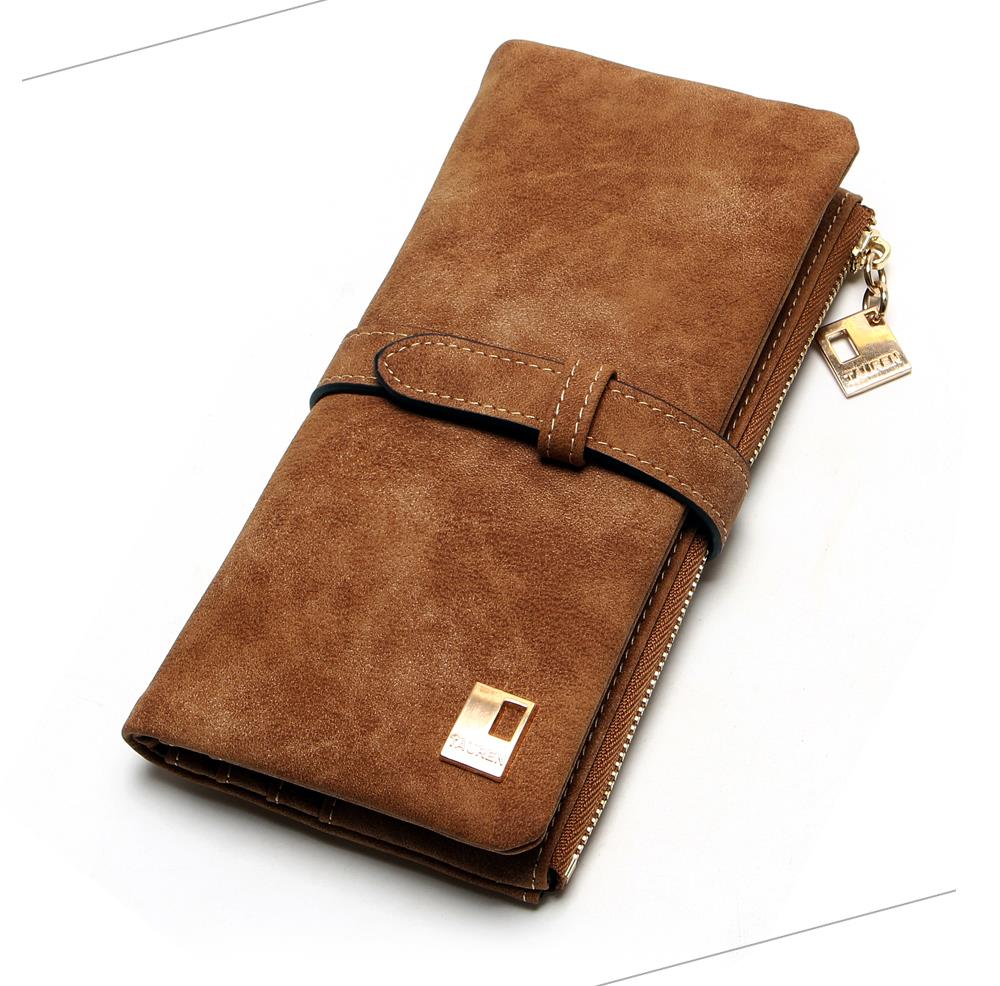 Women's Nubuck Leather Wallet Women's Nubuck Leather Wallet