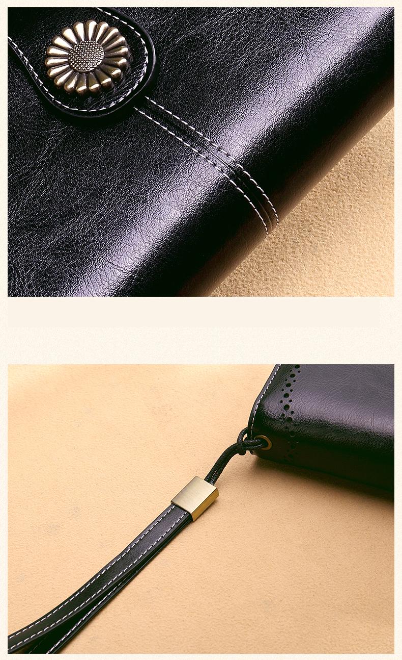 Women's Clutch Leather Wallet Women's Clutch Leather Wallet
