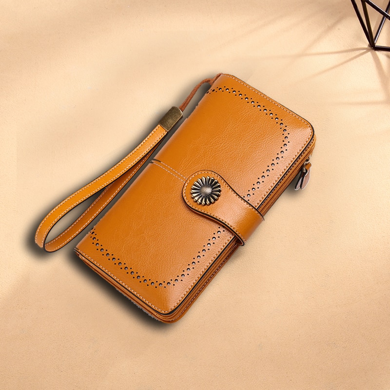 Women's Clutch Leather Wallet Women's Clutch Leather Wallet