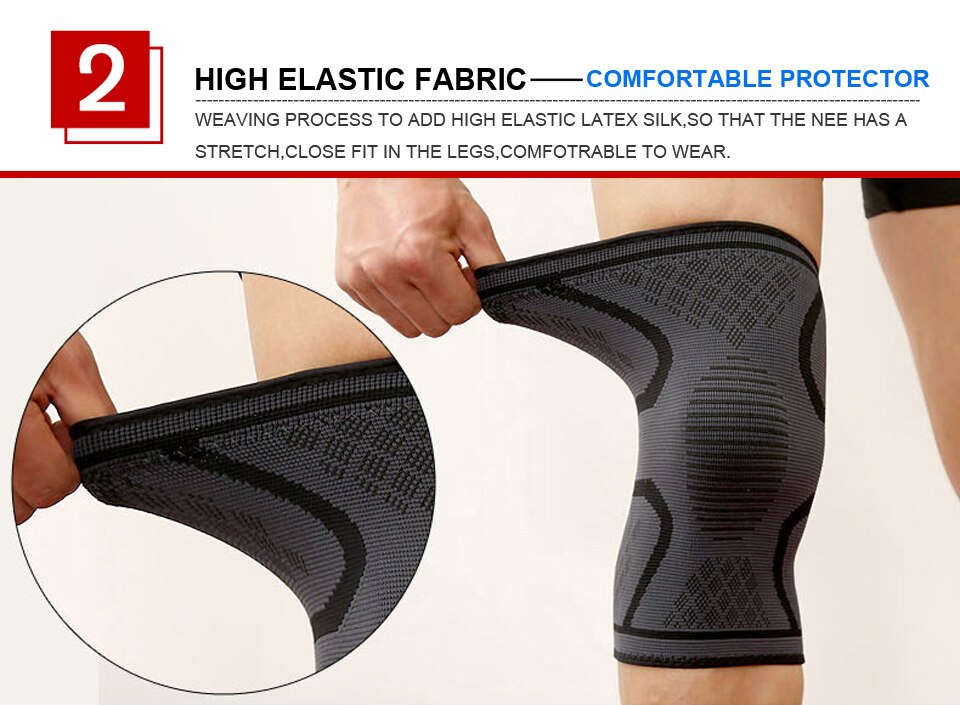 Elastic Knee Protection Sports Support Bandage Elastic Knee Protection Sports Support Bandage