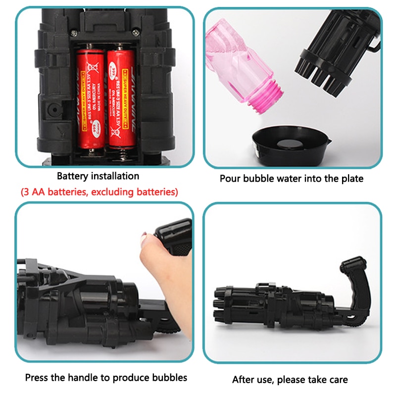 New Kids Gatling Bubble Gun Toys Kids Bazar Toys Gatling Bubble Gun Kids Toys New Online 1x Kids Bazar Toys Kdbazar- Legging Plus Size Handbags Clothing Store Kids Bazar