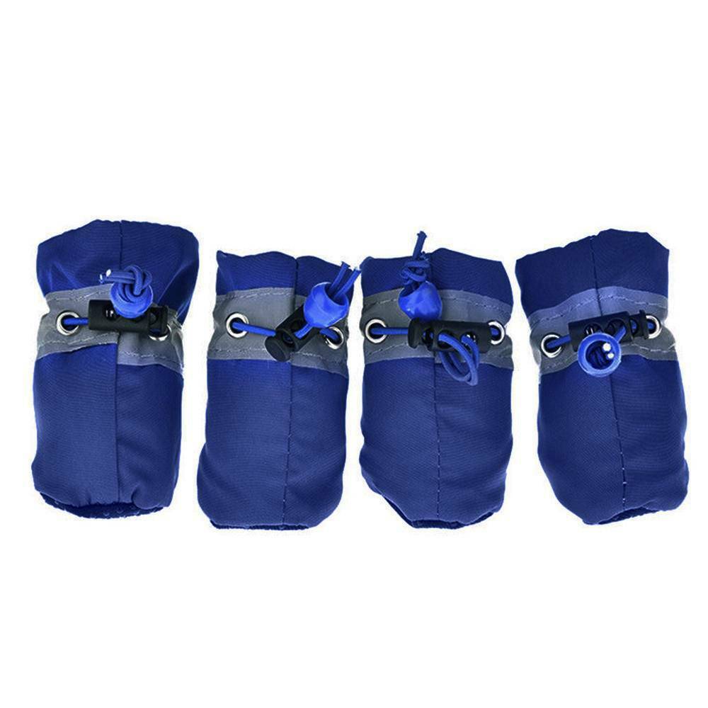 Dog's Adjustable Waterproof Socks 4 Pcs Set Dog's Adjustable Waterproof Socks 4 Pcs Set