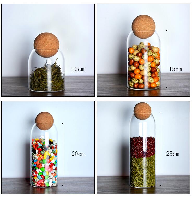 Glass Storage Jar with Ball Lid Glass Storage Jar with Ball Lid