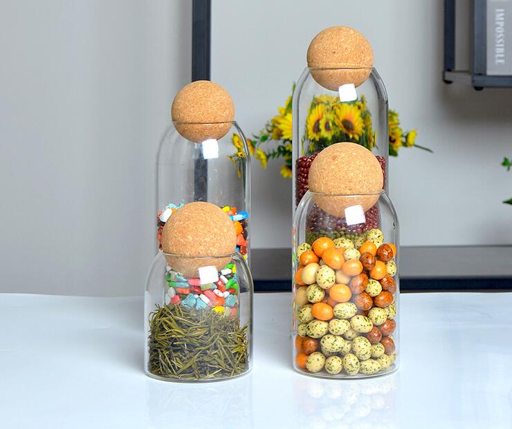 Glass Storage Jar with Ball Lid Glass Storage Jar with Ball Lid