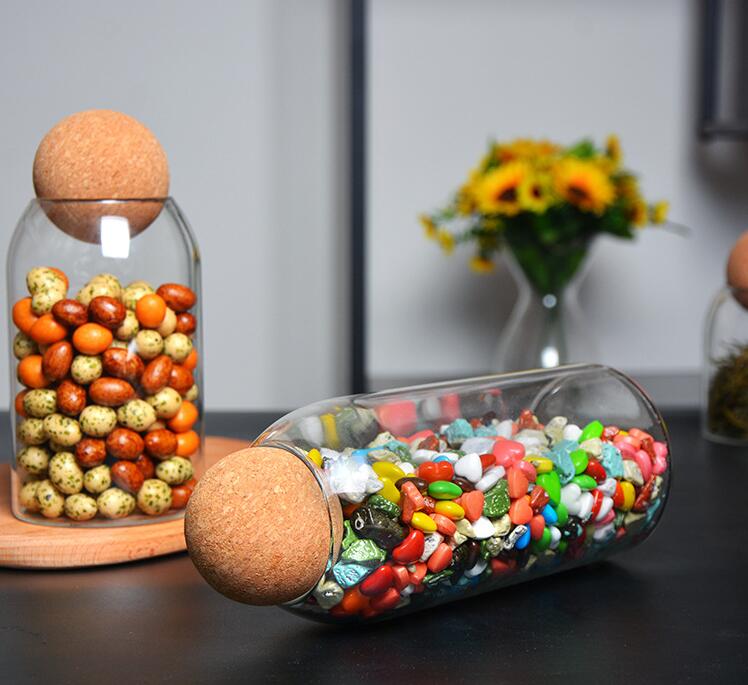 Glass Storage Jar with Ball Lid Glass Storage Jar with Ball Lid