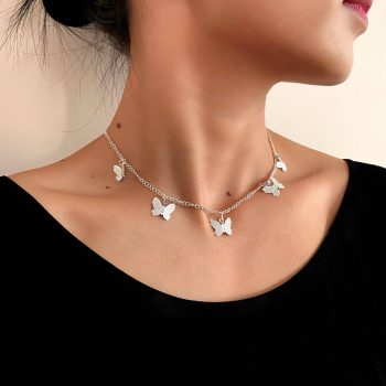 Gold Chain Butterfly Pendant Choker for Women Necklaces Women Jewelry KDBazar online store: Extensive range of plus size leggings, workout leggings, and tights to suit your needs and style. Shop now and discover the ideal fit for you.