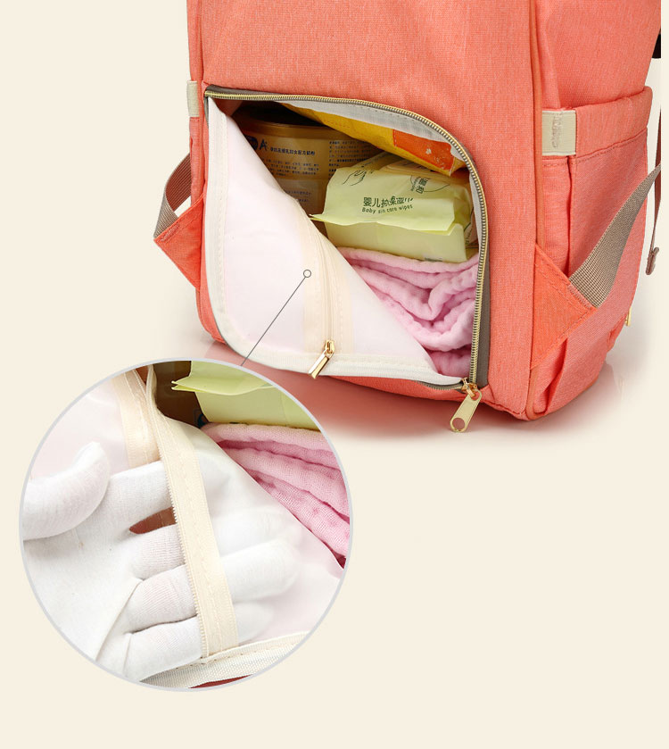 Large Capacity Canvas Nappy Bag Large Capacity Canvas Nappy Bag
