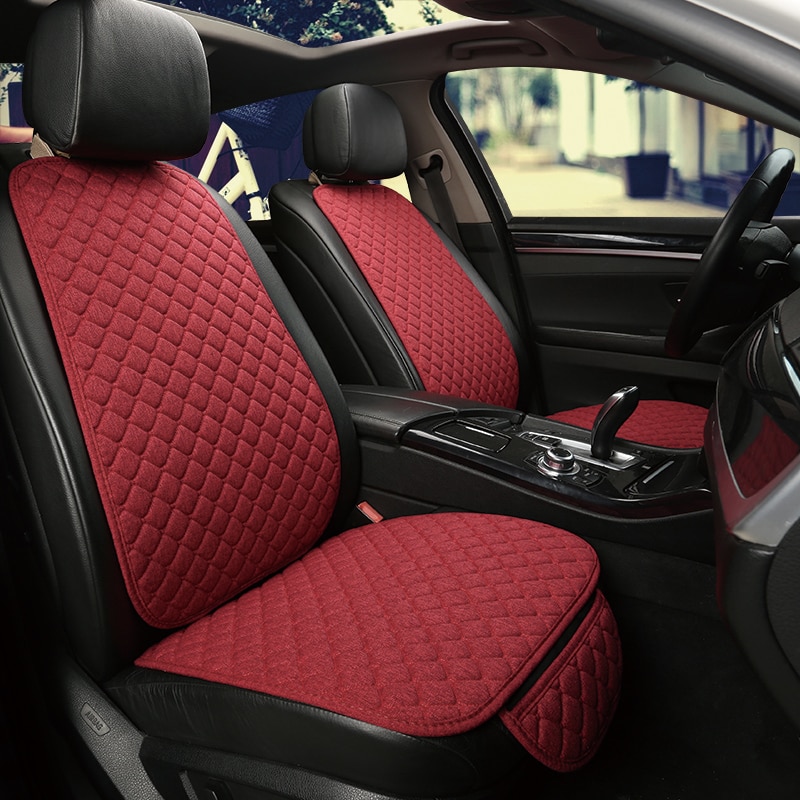 Linen Car Seat Cover Linen Car Seat Cover