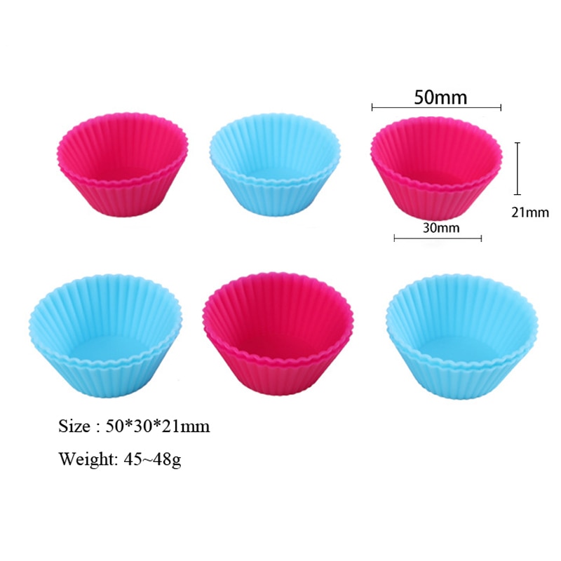 Silicone Cupcake Mold 12 Pcs Set Silicone Cupcake Mold 12 Pcs Set