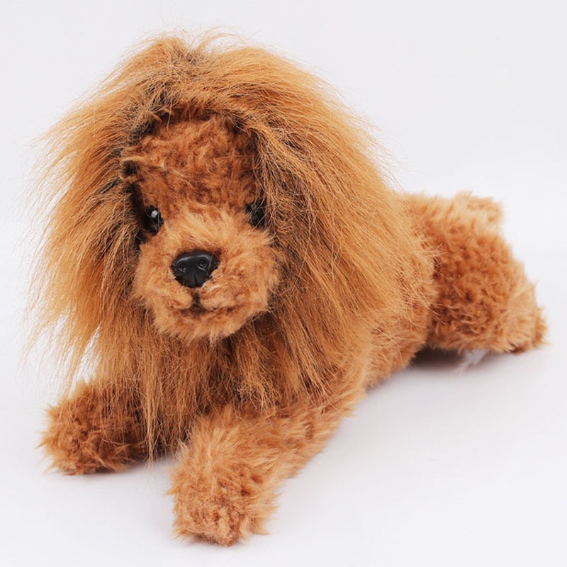 Lion Wig for Dogs - Transform Your Dog into a Lion Lion Wig for Dogs - Transform Your Dog into a Lion