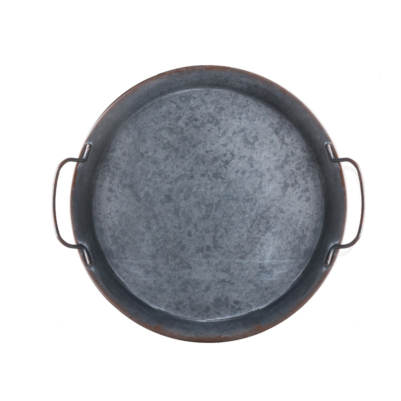 Retro Round Storage Trays with Handles Retro Round Storage Trays with Handles