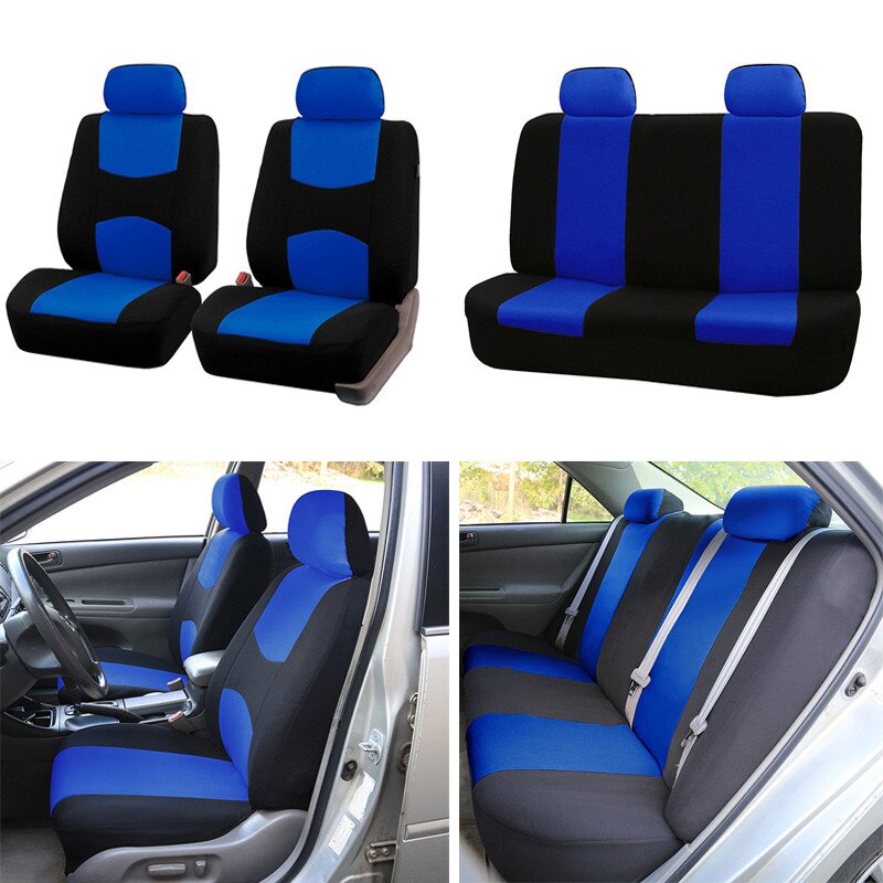 Blue Car Seat Covers Full Set Blue Car Seat Covers Full Set