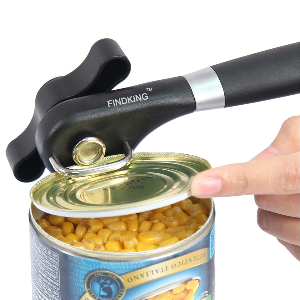 Ergonomic Stainless Steel Can Opener