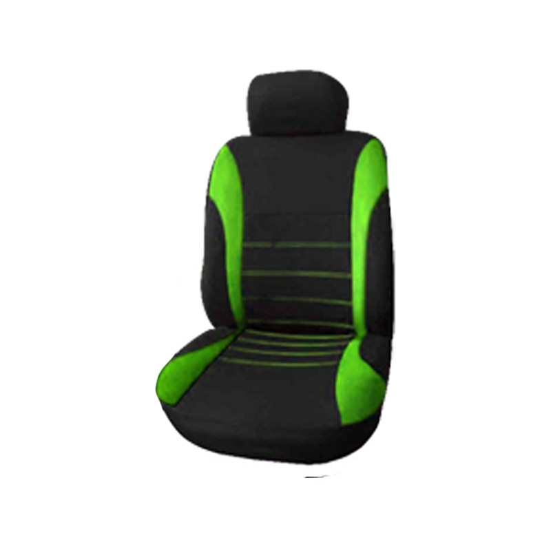 Universal Striped Car Seat Covers Set Universal Striped Car Seat Covers Set