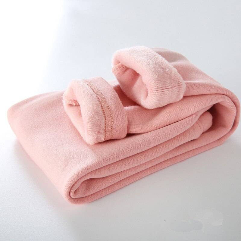 Girls Winter Elastic Leggings