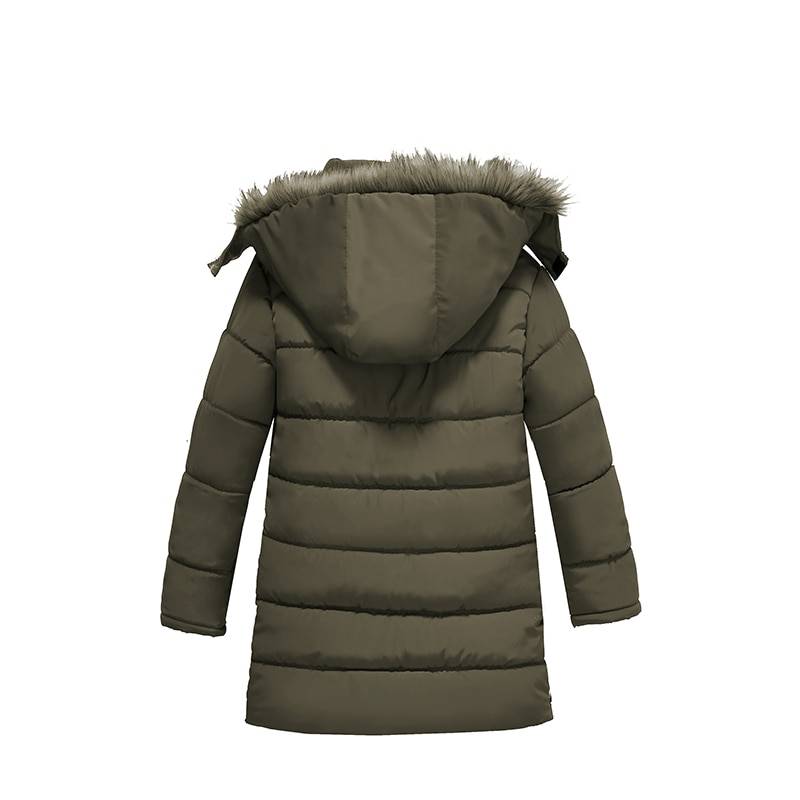 Thick Windproof Down Jacket for Kids