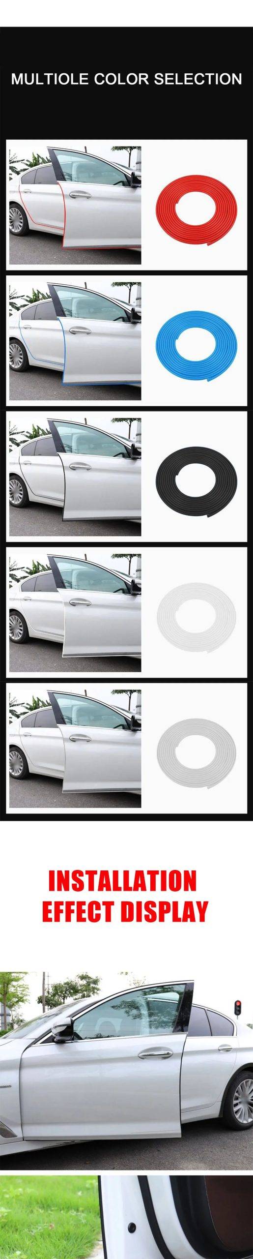 5M Car Door Edge Rubber Scratch Protector Strips