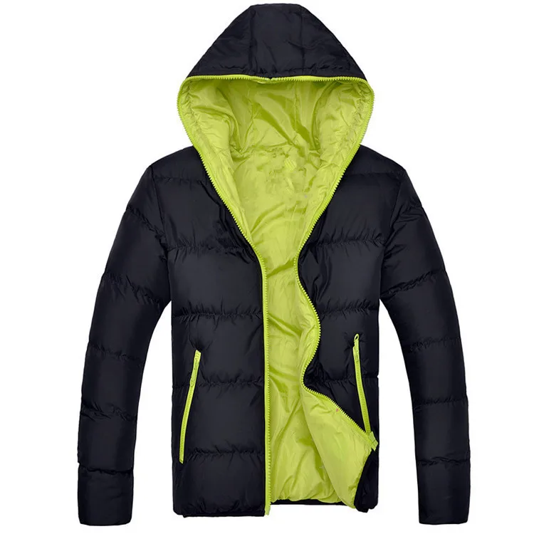 5XL Best Mens Thick Winter Jacket Casual Padded Jacket