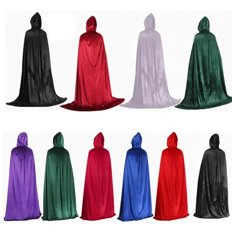 Best Long Hooded Cloaks Cosplay Costumes S-2XL