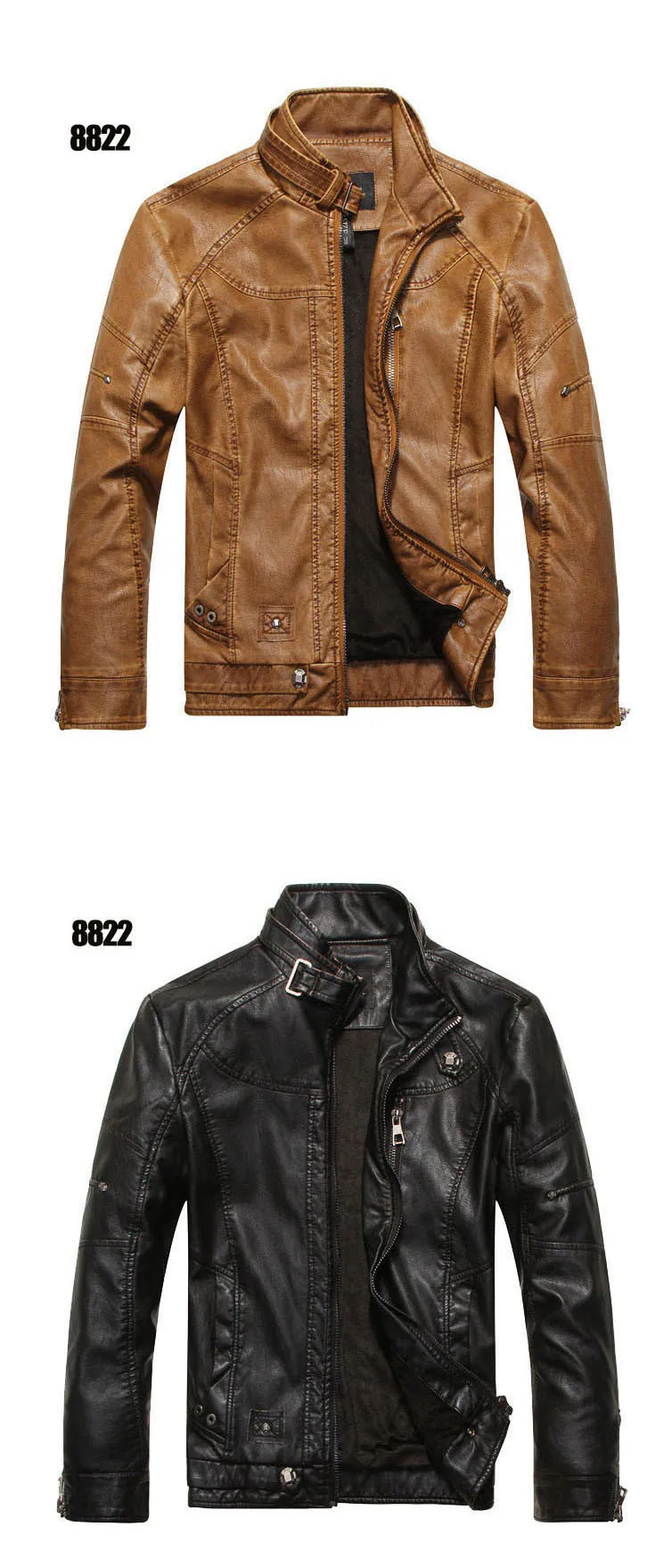 Best Mens Leather Motorcycle Jackets - 3XL