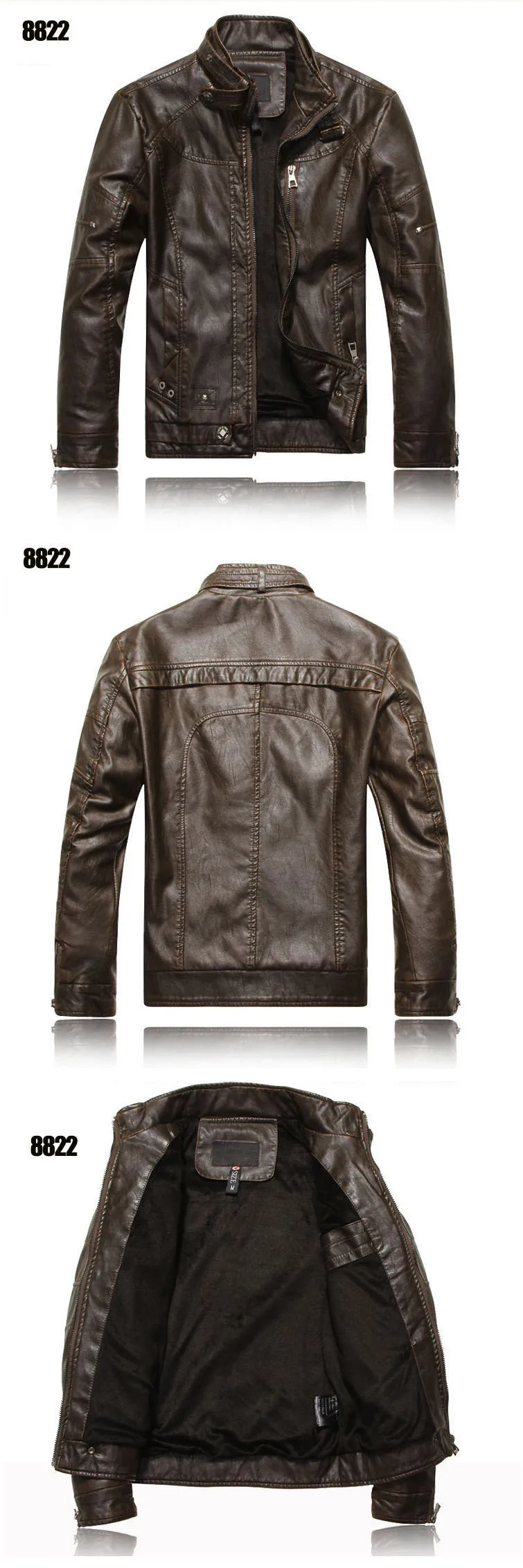 Best Mens Leather Motorcycle Jackets - 3XL
