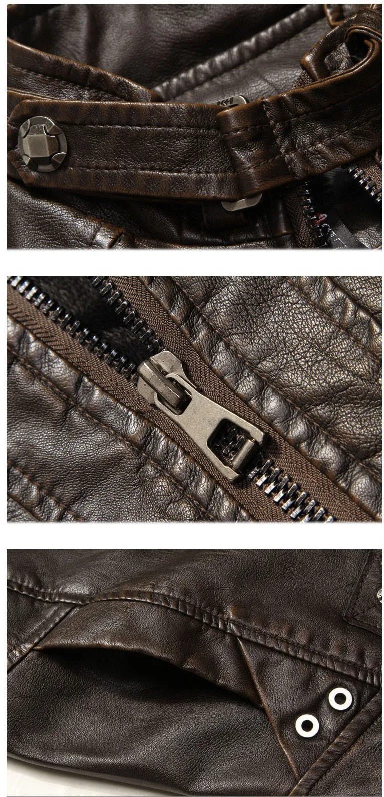 Best Mens Leather Motorcycle Jackets - 3XL