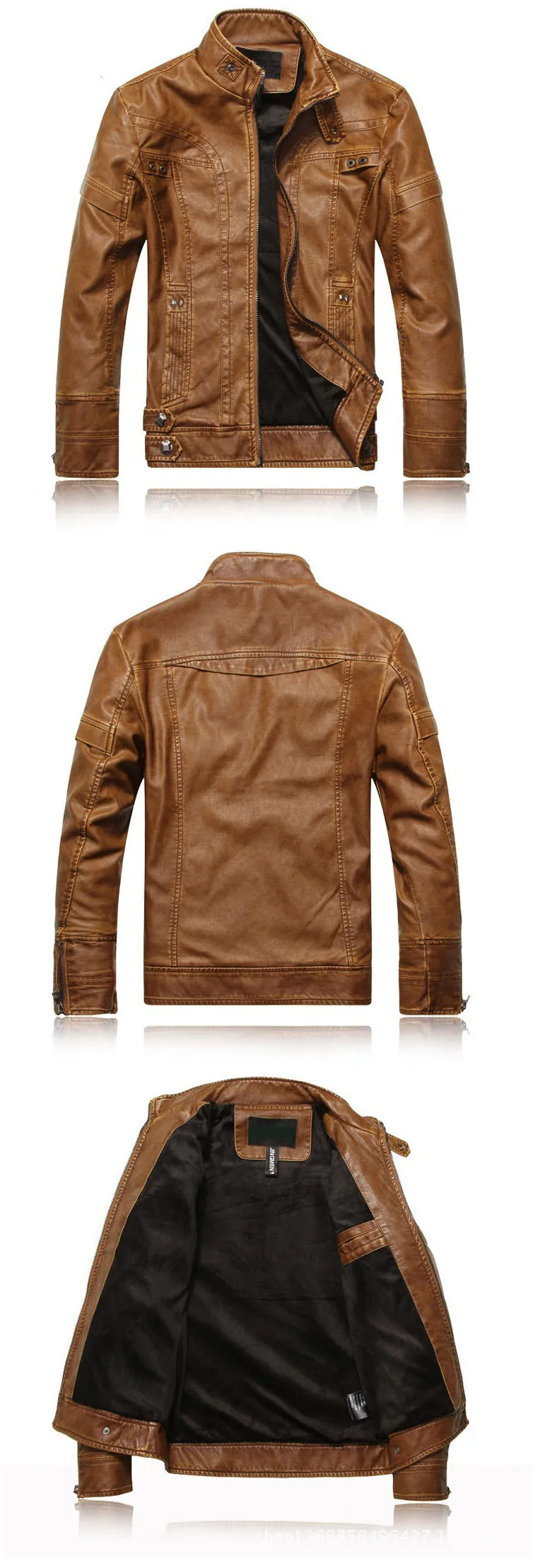 Best Mens Leather Motorcycle Jackets - 3XL
