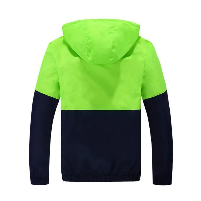 Best Mens Windbreaker Jacket With Hood 3XL