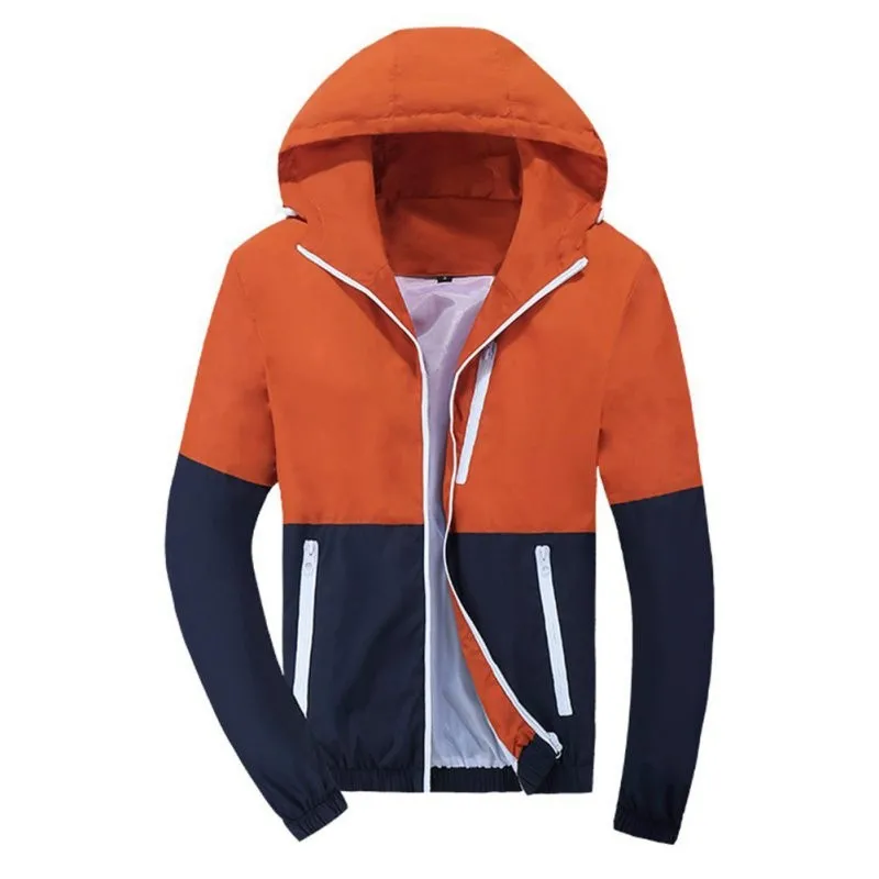Best Mens Windbreaker Jacket With Hood 3XL