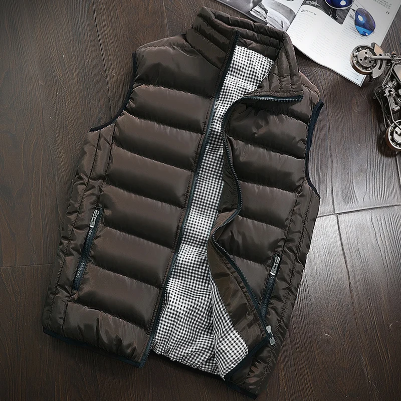 Best Sleeveless Winter Vest Jackets Mens S-2XL Best Sleeveless Winter Vest Jackets Mens S-2XL