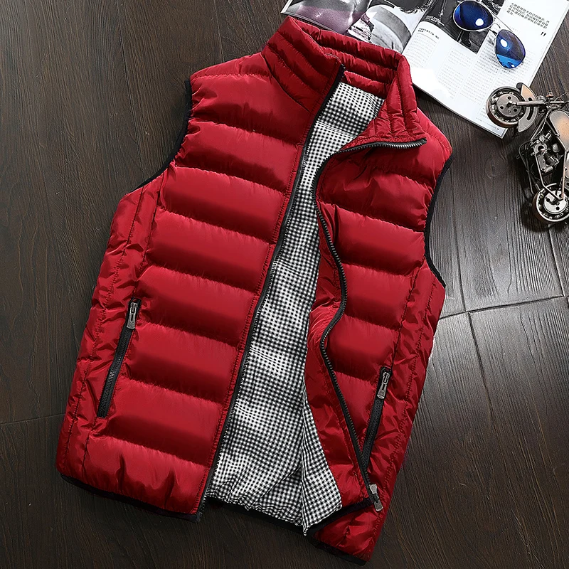 Best Sleeveless Winter Vest Jackets Mens S-2XL Best Sleeveless Winter Vest Jackets Mens S-2XL