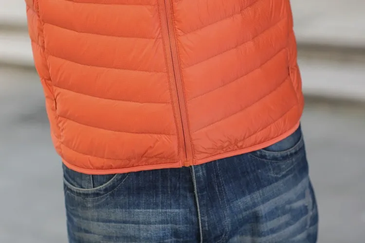 Man Winter Jacket Autumn Jacket White Duck Down Jackets Hooded