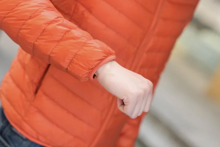 Man Winter Jacket Autumn Jacket White Duck Down Jackets Hooded