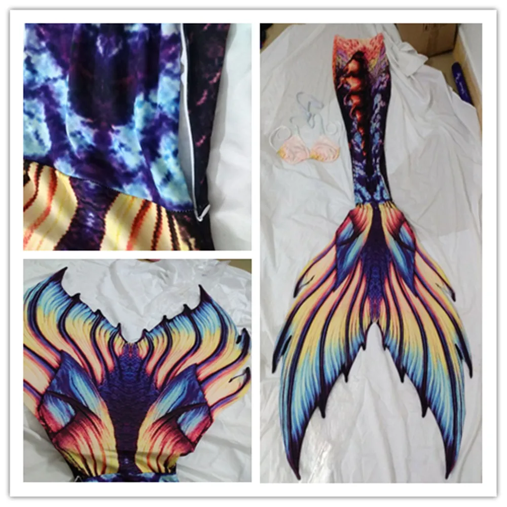 Mermaid Tails Swimsuit Stunning Fin Fun 14T Mermaid Tails Swimsuit Stunning Fin Fun 14T