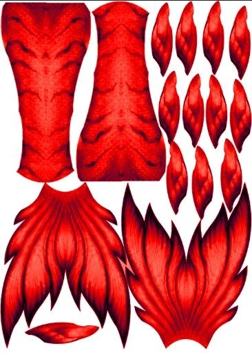 Mermaid Tails Swimsuit Stunning Fin Fun 14T Mermaid Tails Swimsuit Stunning Fin Fun 14T